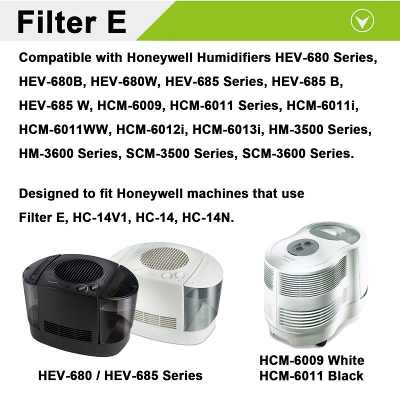 Lemige 3 Pack Hc14 Filter E Compatible With Hc-14 Series Hc-14V1 Hc-14 Hc-14N, Models Hcm-6009 Hcm-6011 Hev680 Hev685 Series - Image 2